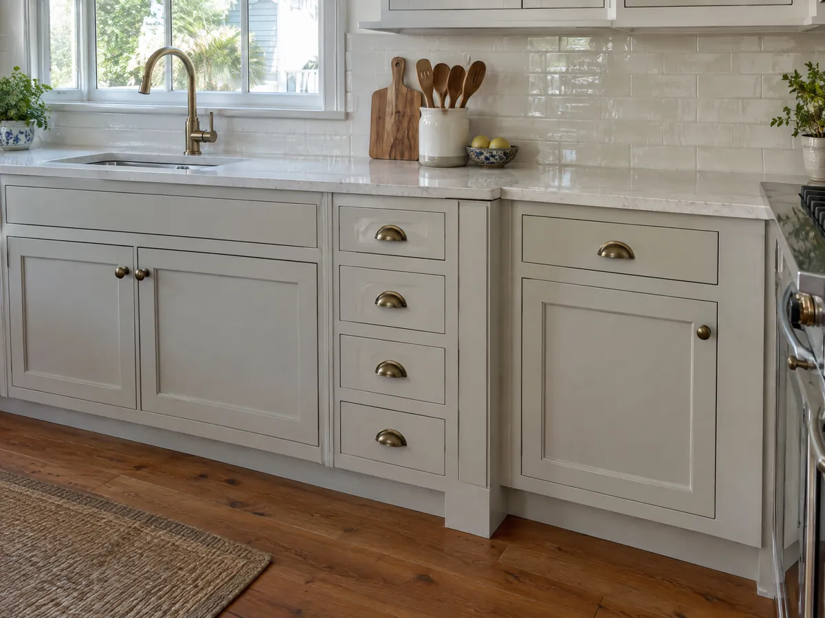  Fitted cabinet infill