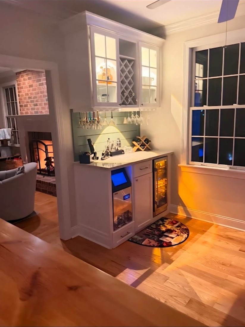 Custom Built-In Bar