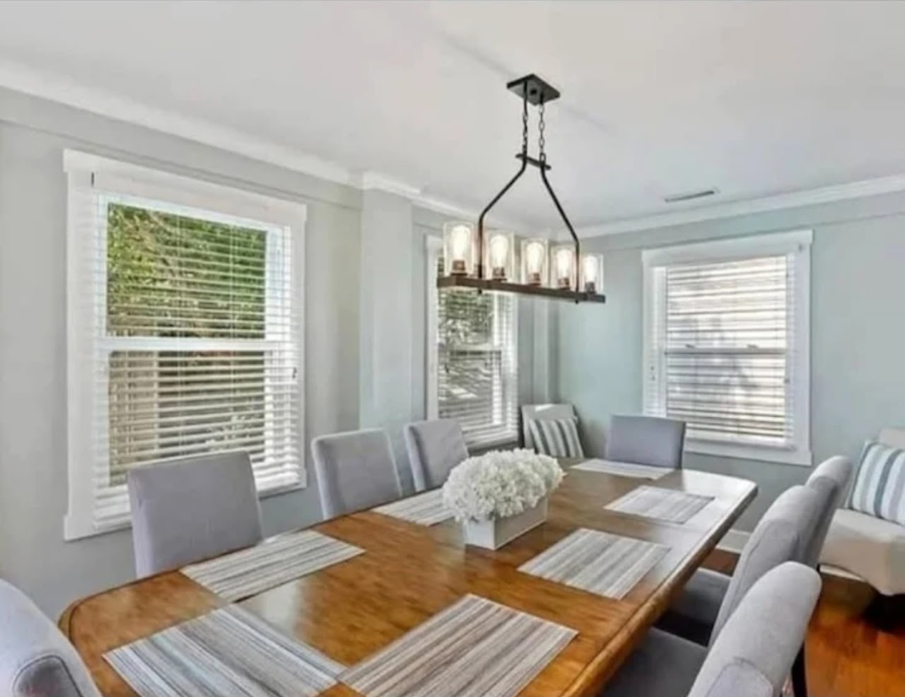 Dining Room Crown Molding & Trim