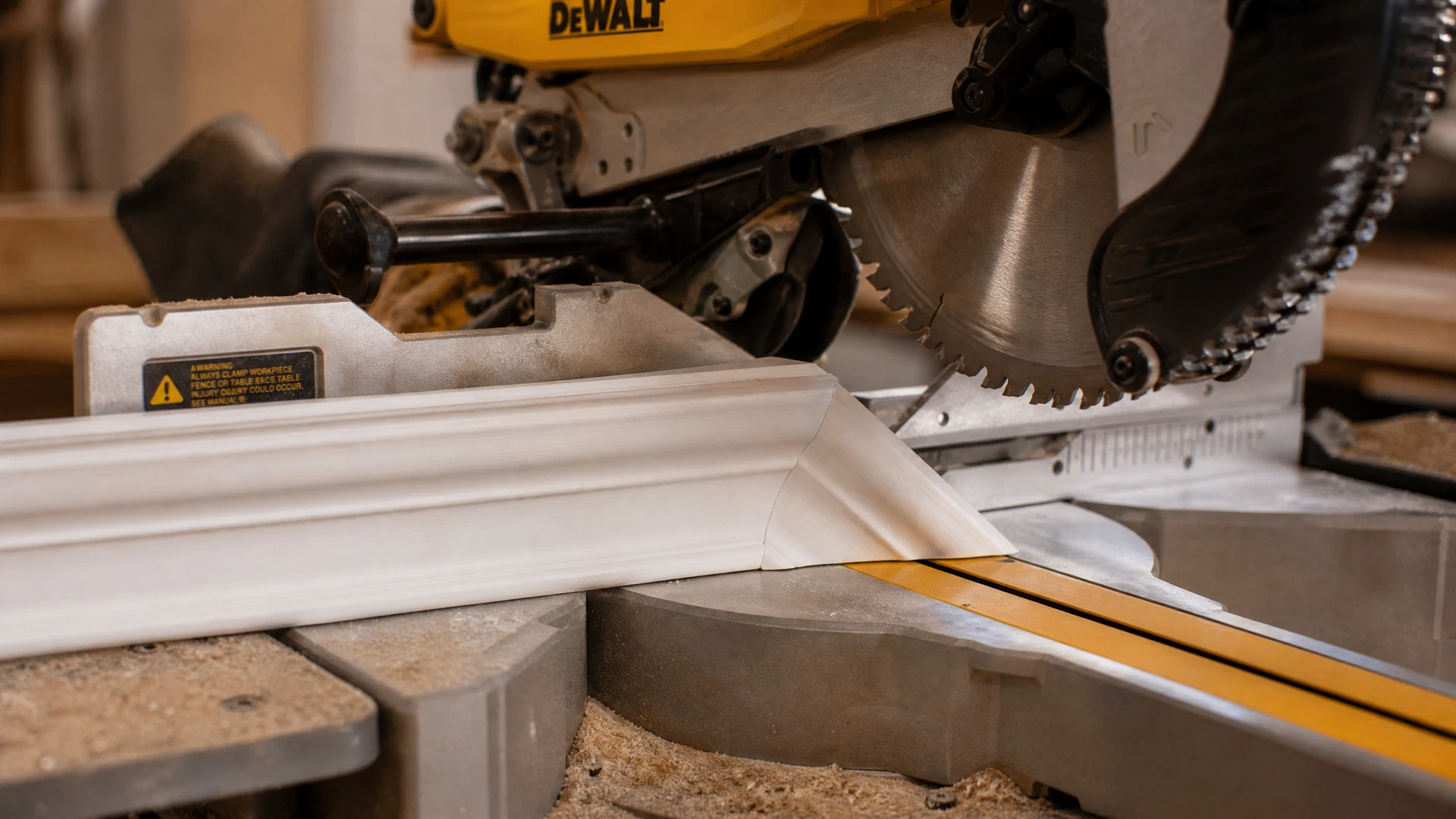 Precision cutting for flawless trim joints