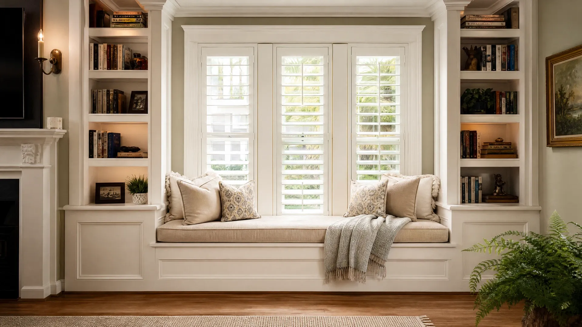 Custom Window Seats in Charleston, SC