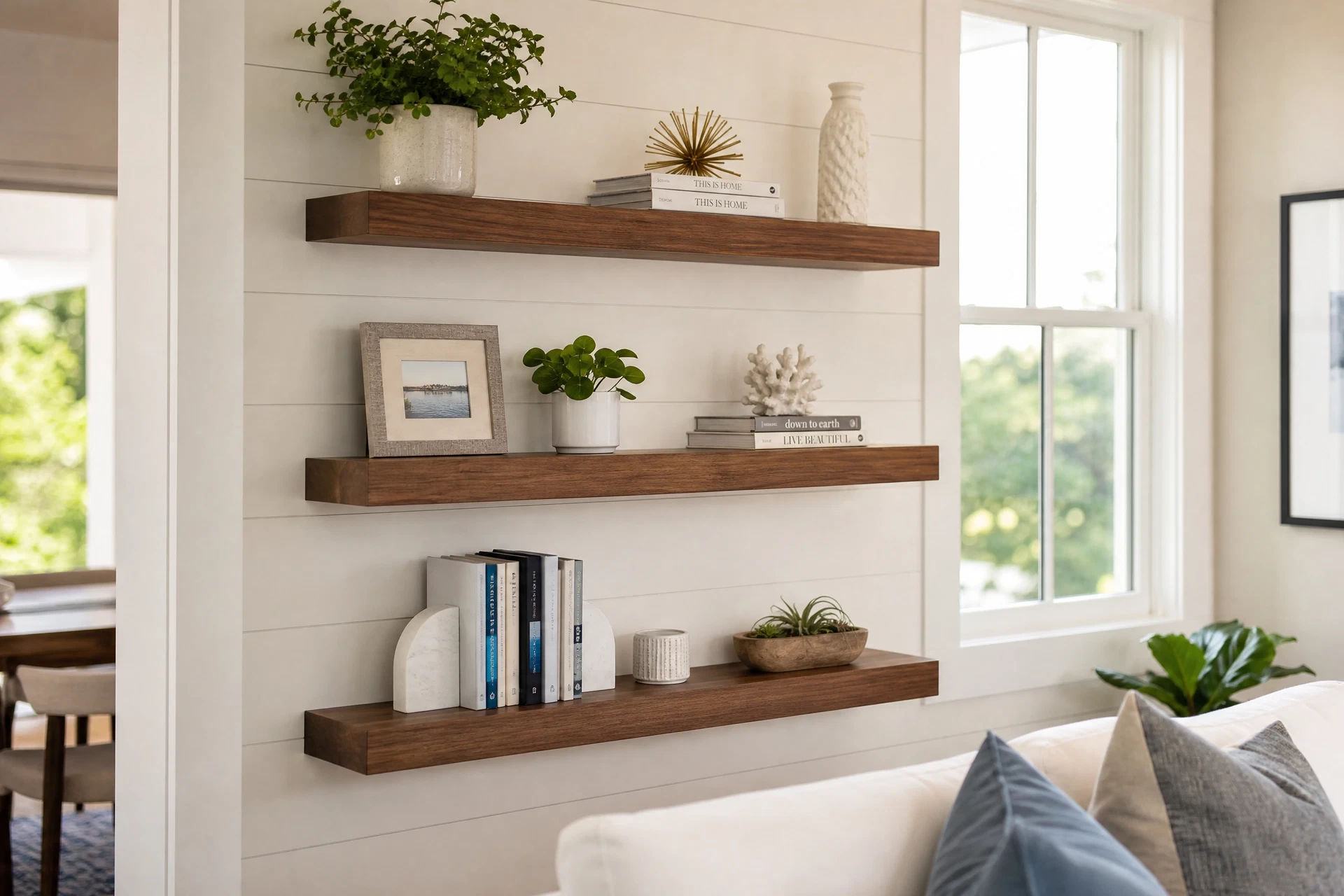 Floating Shelf Installation in Charleston, SC